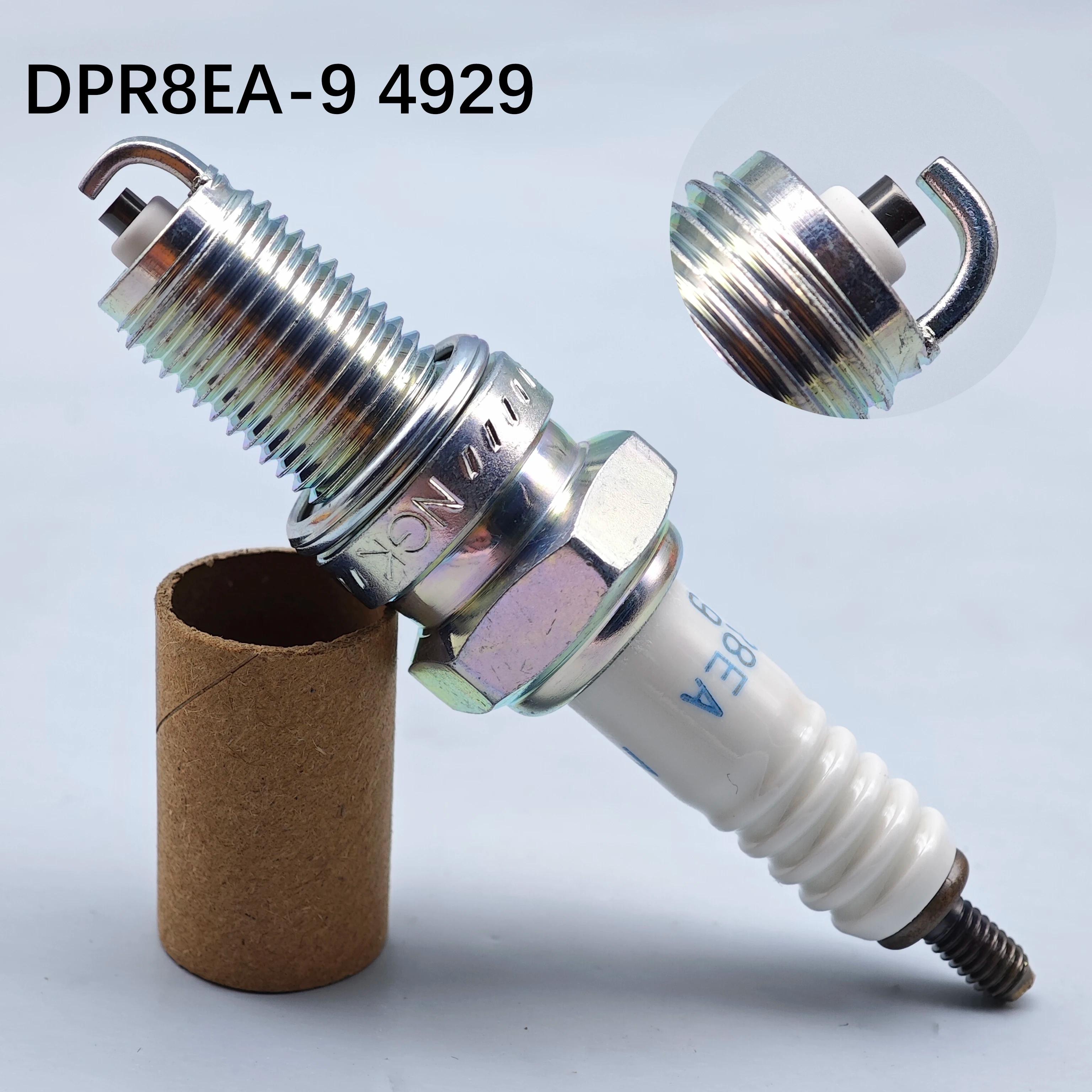4pcs Original Moto NGK Bougie D'allumage DR8EA DPR8EA-9 Moto Bougie D'allumage
