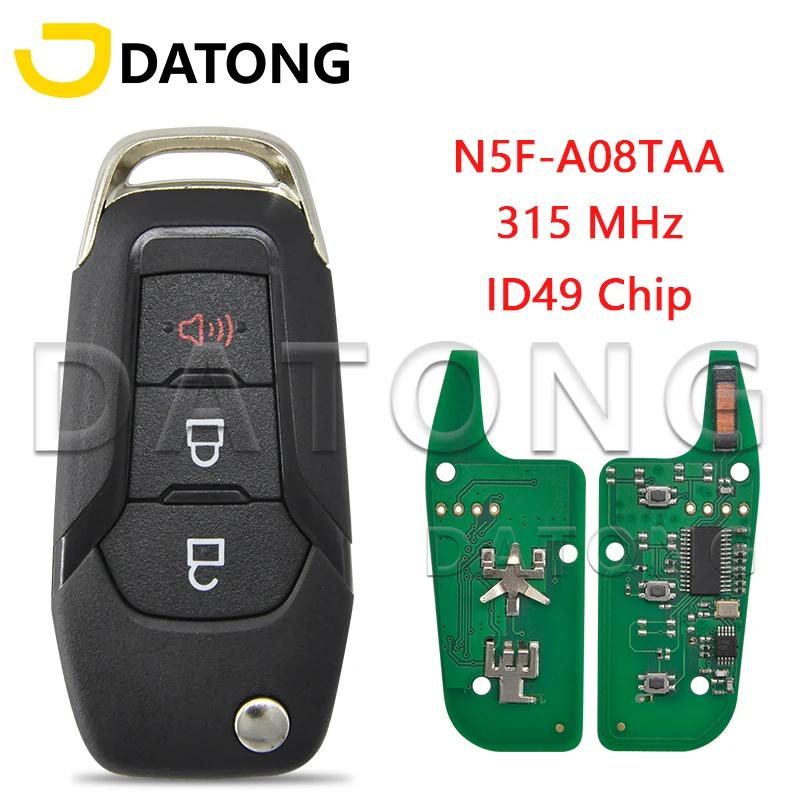 Datong World clé à distance de voiture adaptée pour Ford F150-F550 Fusion Explorer N5F-A08TAA ID49Ch