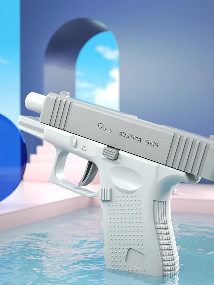 Pistolet à eau automatique à haute pression pour enfant, jouet à jet d'eau, énergie de charge