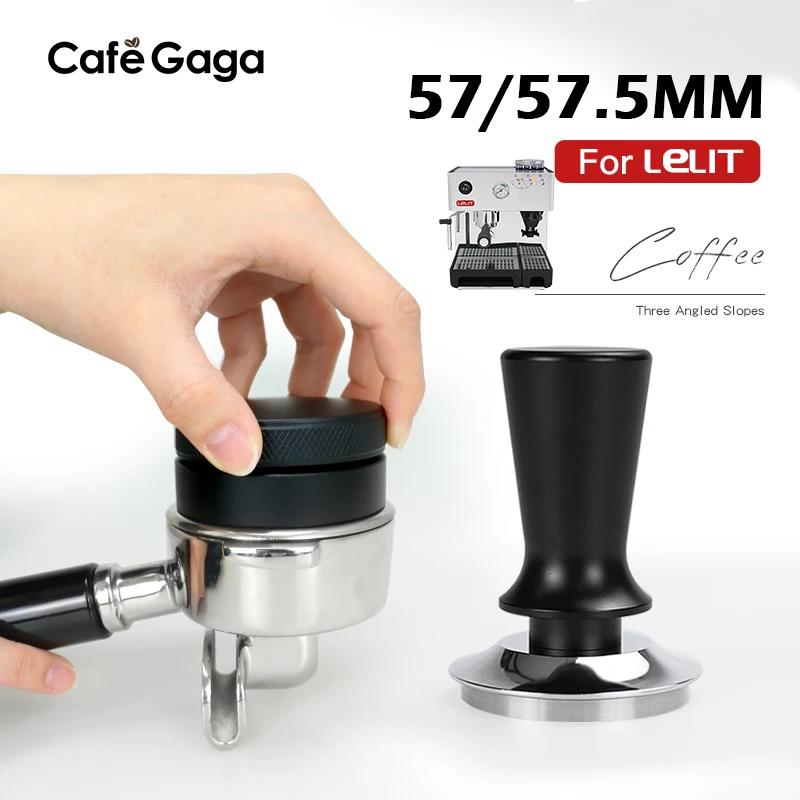 Distributeur de café, niveleur de doseur pour Lelit Anna Anita 57mm 57.5mm, en acier inoxydable, acc