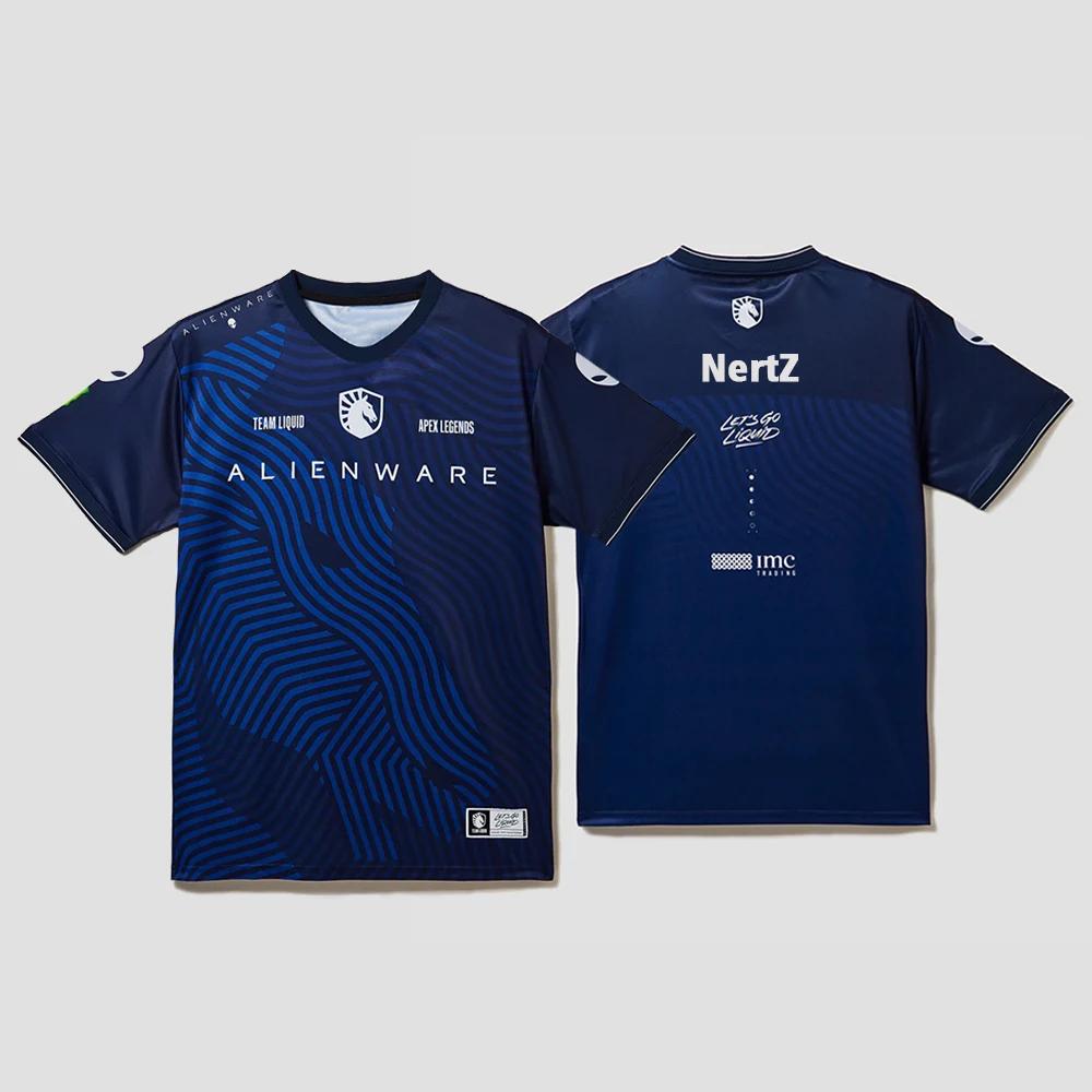 Team Liquid 2025 CS2 maillot CSGO esports uniformes d'entraînement de l'équipe grand Twistzz t-shirt
