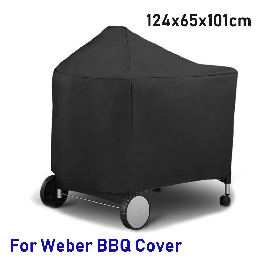 Juste de protection étanche pour barbecue Weber 124, 101x65x7152 cm, accessoires de camping en plein