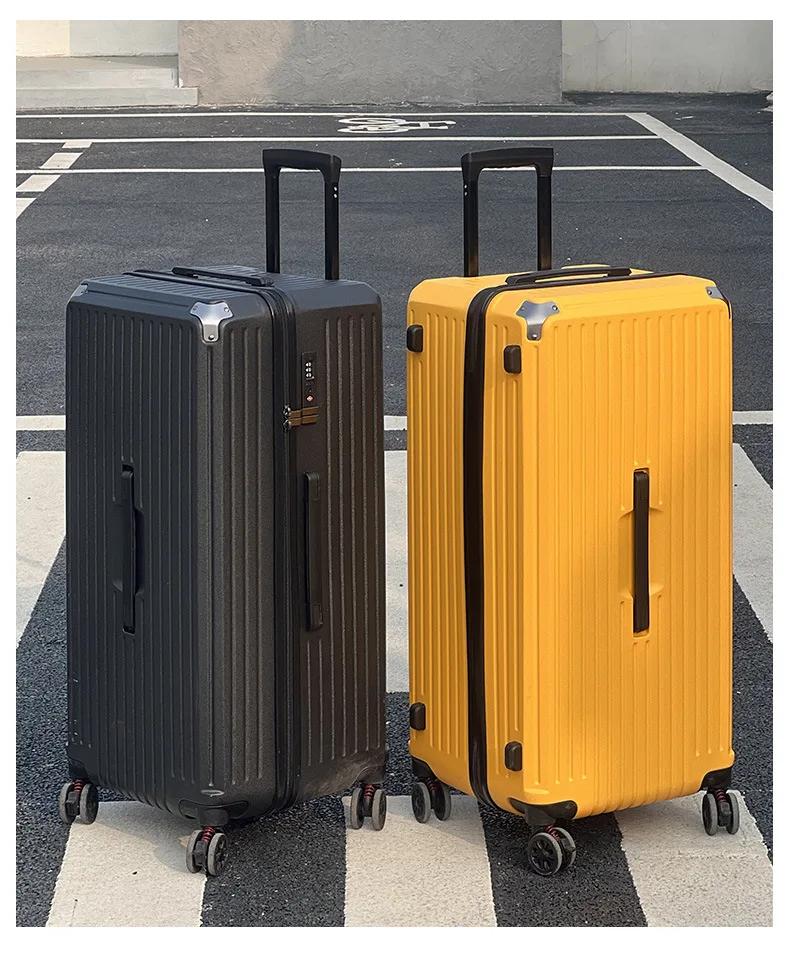 Porte-gobelet de grande capacité pour femmes et filles, valise à bagages, chargement USB, bagage à m