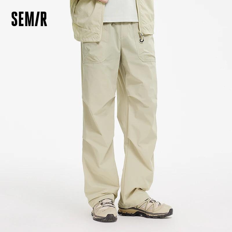 Semir Cool-sense Cargo pantalon hommes 2025 été nouveau Stretch ample pantalon décontracté évacuant 