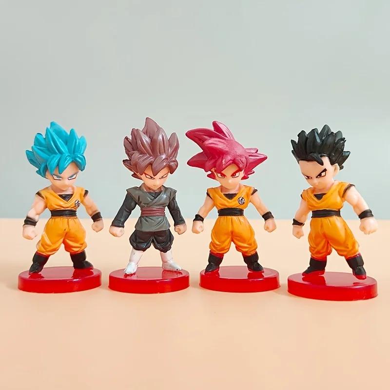 Figurines Dragon Ball Saiyan Goku, Mini figurines de dessin animé, 20 Styles de jouets, modèles Anim