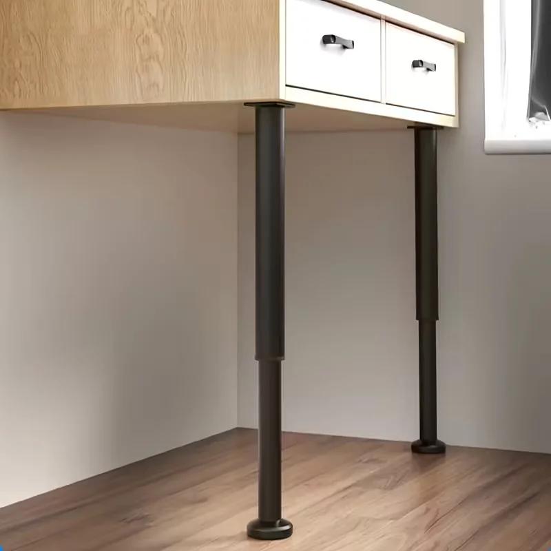 2 pièces peuvent augmenter la hauteur des pieds de table extensibles de meubles, support des pieds d