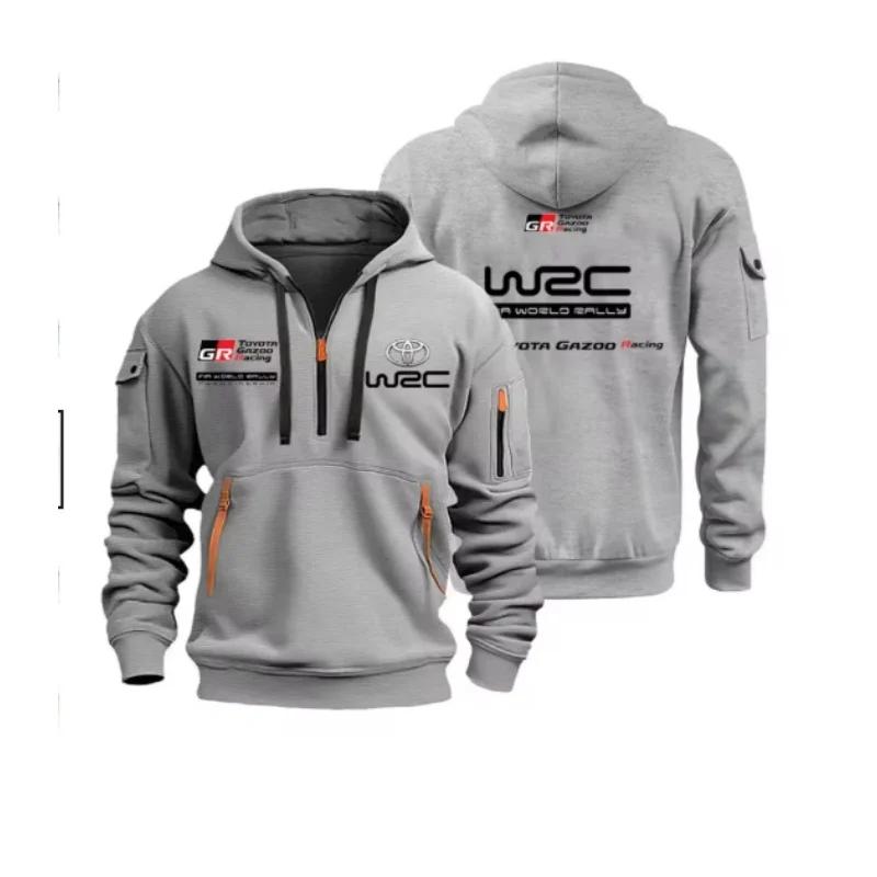 Sweat à capuche Toyota GR Racing Le Mans WRC 2026 pour hommes - Idéal pour les passionnés d'automobi