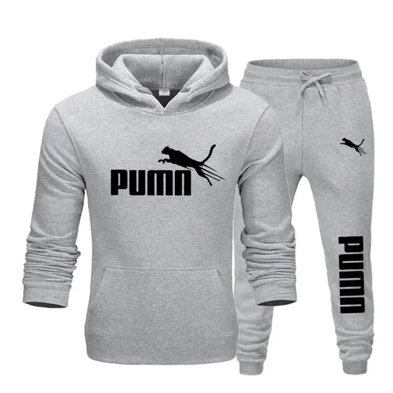 Nouveaux ensembles de vêtements de sport décontractés pour hommes, sweat-shirts à capuche et pantalo