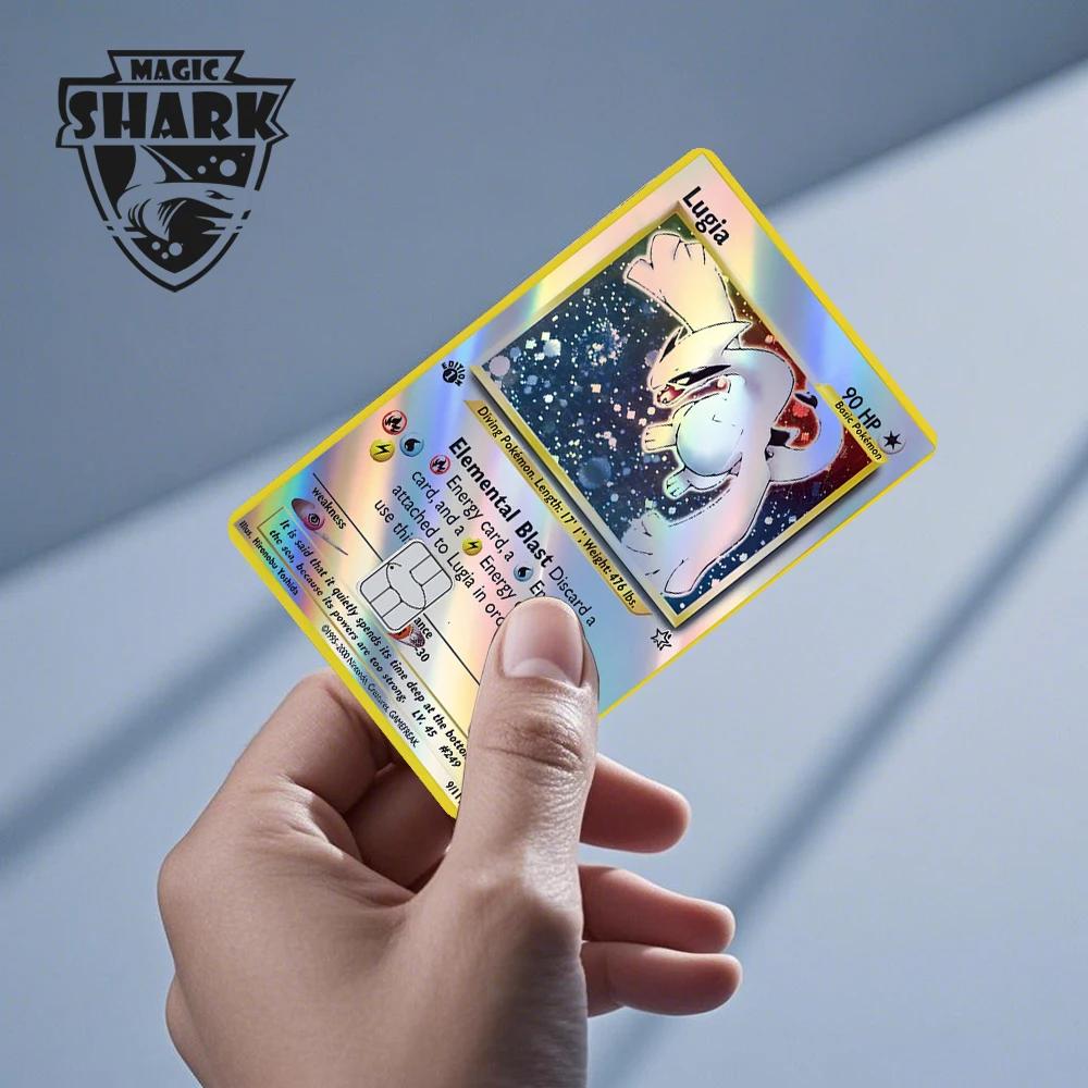 Charizard Gyarados Venusaur Blastoise Mewtwo écureuil ronflement holographique Laser carte de débit 