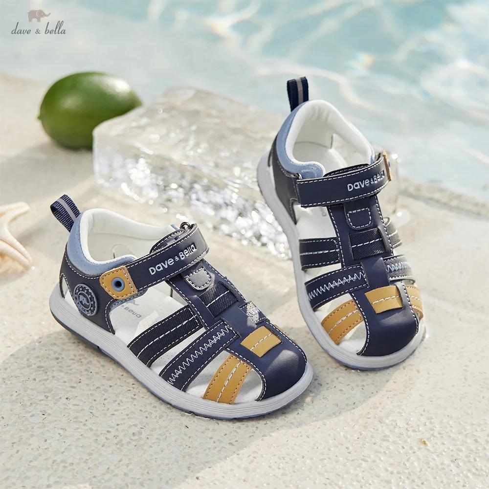 Sandales décontractées Dave Bella pour garçons, chaussures d'été pour enfants, sandales d'extérieur 