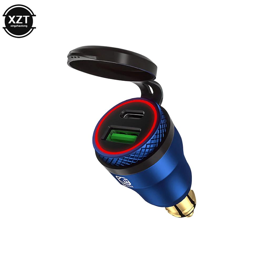 Chargeur USB en aluminium 30W PD type-c QC 3.0, adaptateur de chargeur rapide étanche pour prise Hel