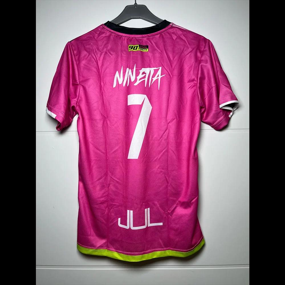 Nouveau Maillot JUL T-shirt été jeunesse respirant et séchage rapide formation Football chemises uni