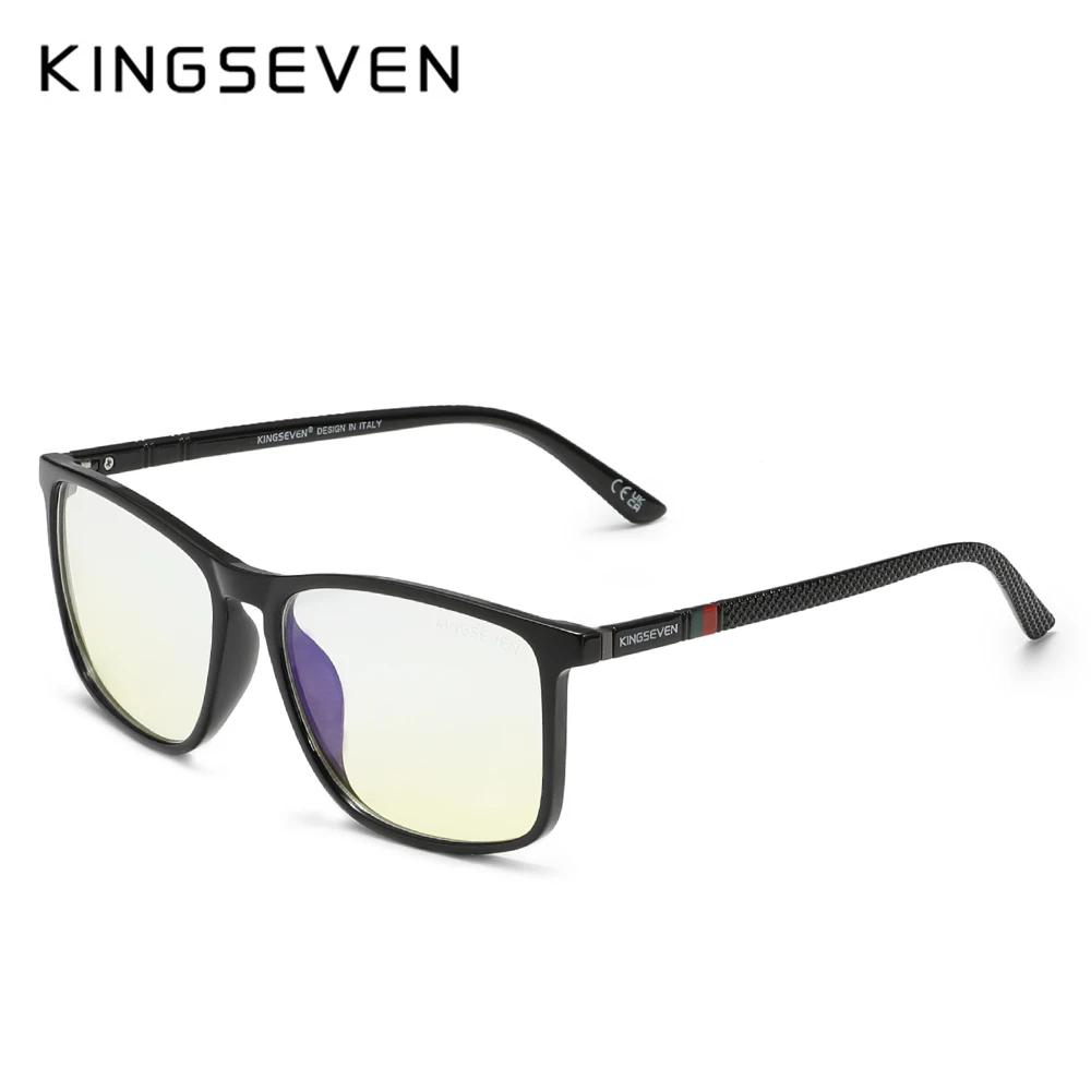 KINGSEVEN mode lunettes bloquant la lumière bleue femmes/hommes lunettes charnières Anti rayon bleu 