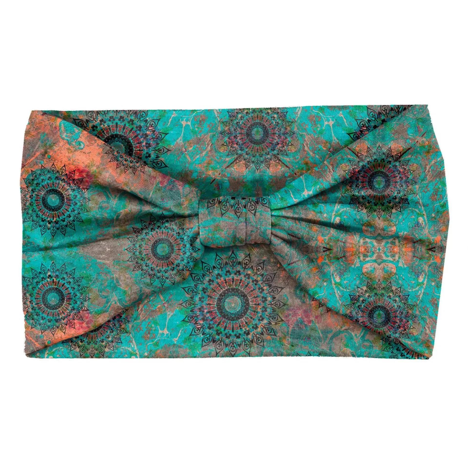 1PC nouveaux bandeaux de cheveux bohème bandeaux personnalisés paquet élastique absorbant la sueur r