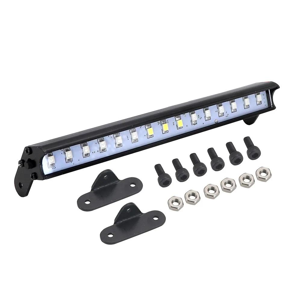 Barre lumineuse Led pour toit de voiture Rc, projecteur 53-149mm pour 1/10 Trxxas Trx4 Defender Trx6