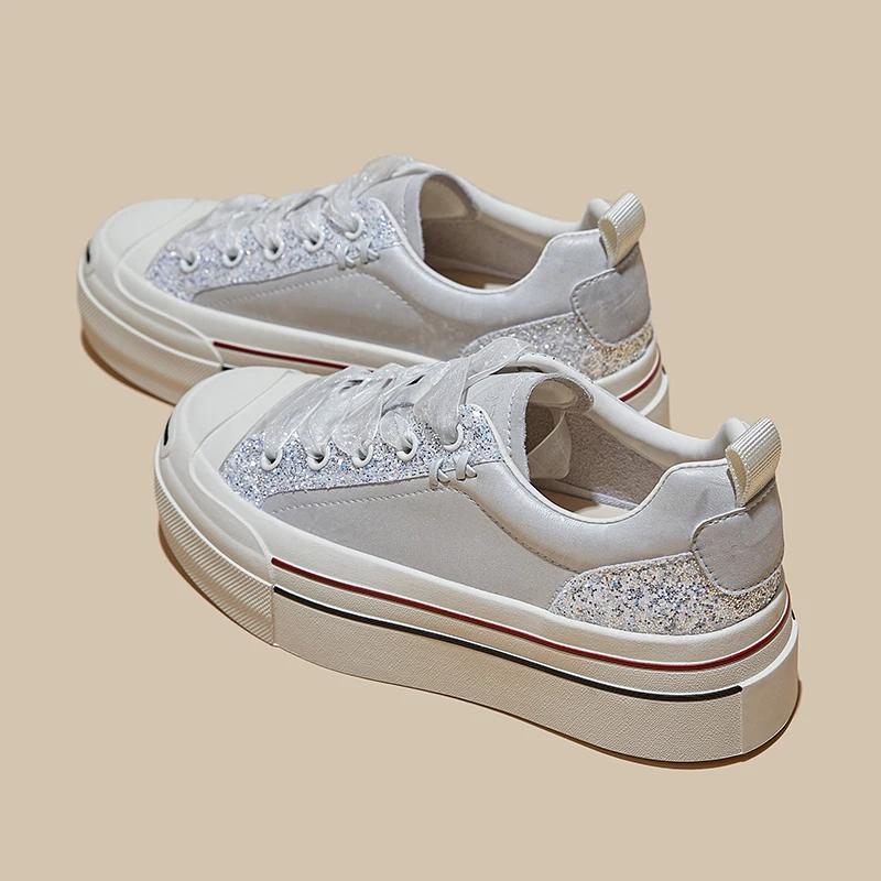 AIYUQI2026 Nouvelles baskets plates pour femmes, chaussures de skateboard tendance, grandes tailles,