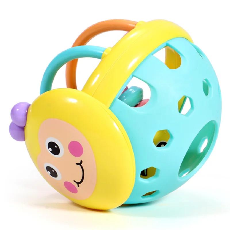 Jouets de dentition doux pour bébé, anneau de dentition sensoriel éducatif précoce pour nouveau-né, 