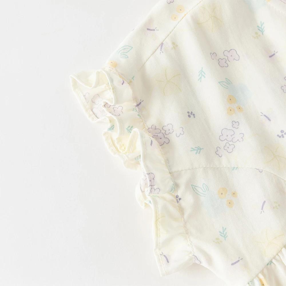 Ensemble short et haut pour enfants Dave Bella – Tenue d'été décontractée pour filles avec imprimé p