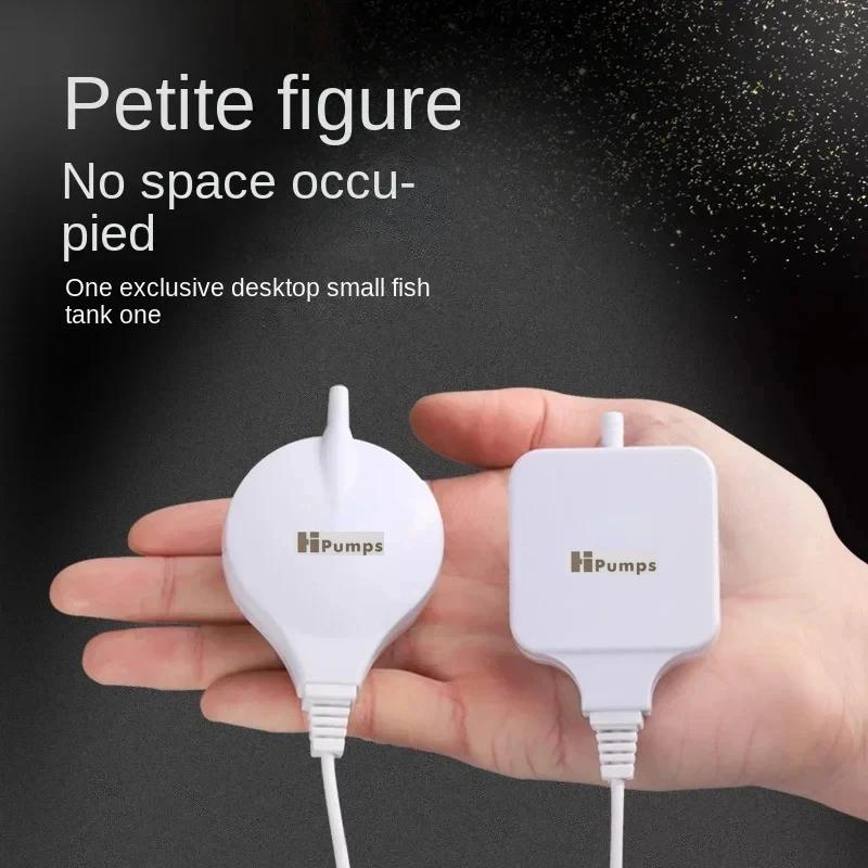 Pompe à air d'aquarium Ultra silencieuse, compresseur d'air, pompe à air à oxygène, simple ampère, D