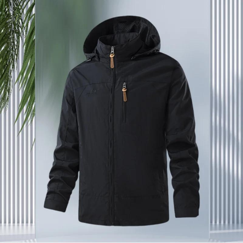 Veste de sport décontractée coupe-vent Stormtrooper à capuche, grande taille M-5XL, pour l'extérieur