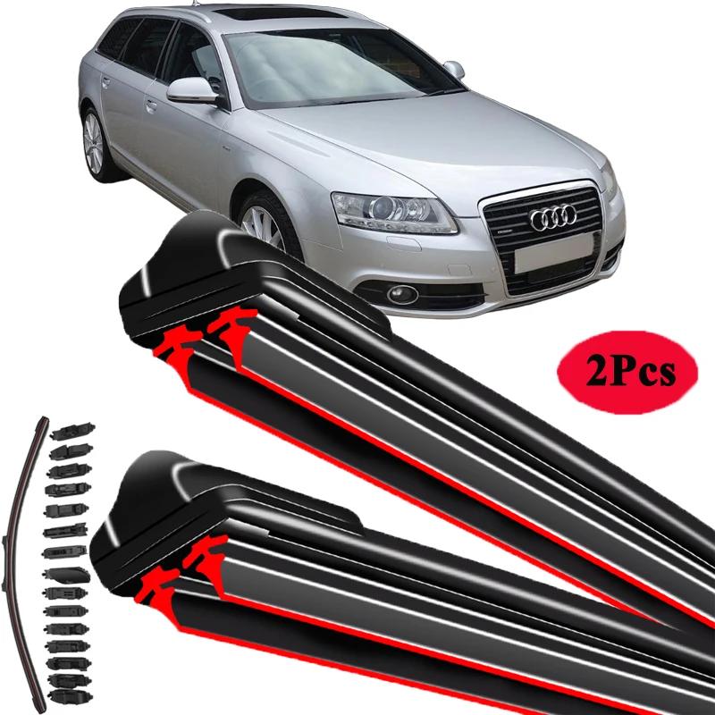 Essuie-glace en caoutchouc double, essuie-glace, accessoires de voiture, Audi Horizon Dock, RS6, C6,