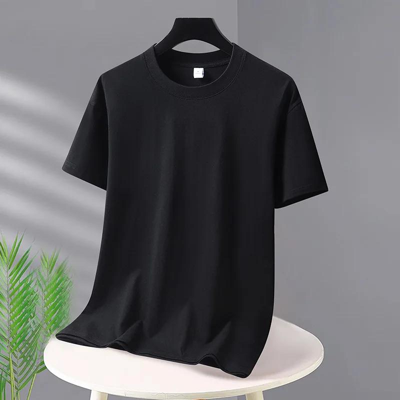 T-shirts pour hommes 2025 été surdimensionné coton T-Shirt décontracté haute qualité manches courtes