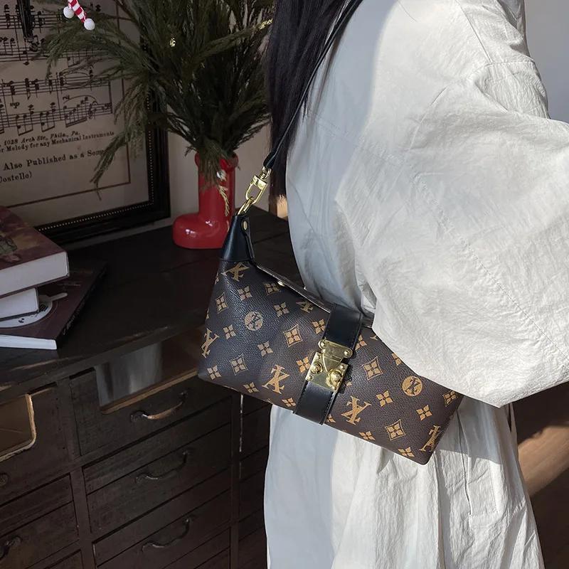 Nouvel Arrivage Sac Mini Carré Porté Épaule et Croisé Style Coréen, Porte-Monnaie avec Détail Lettre