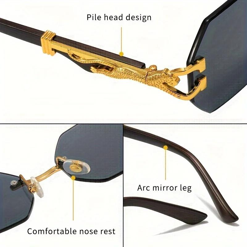 Lunettes de sport à imprimé léopard géométrique pour femmes, monture composite légère et durable, lu