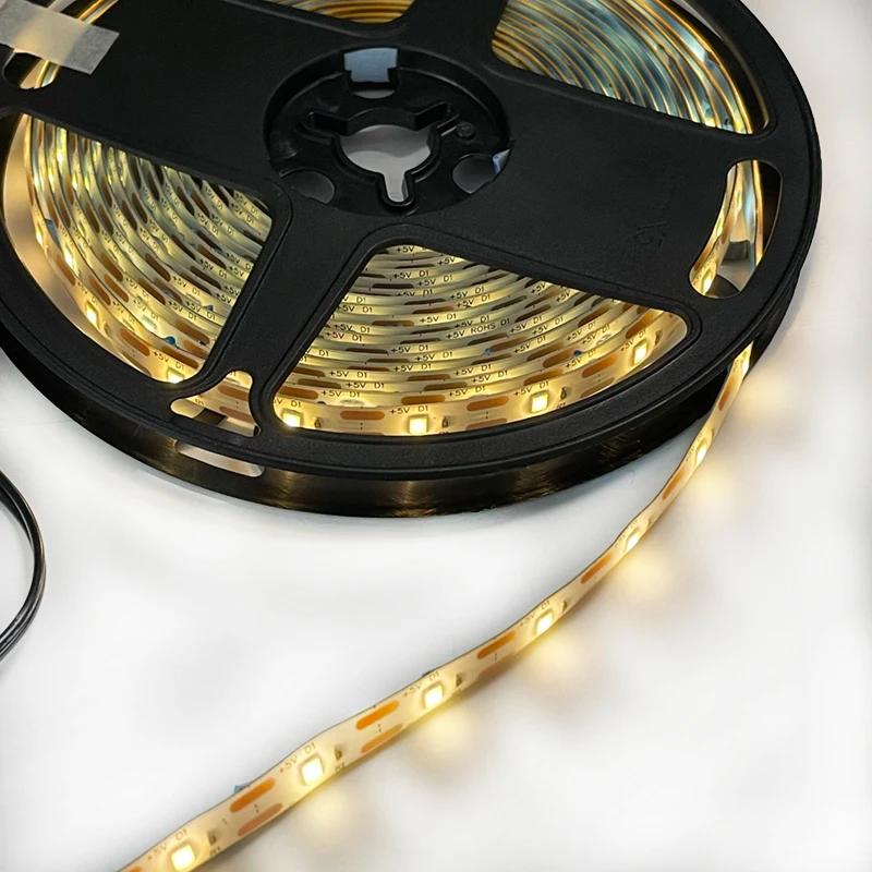 Bande lumineuse solaire extérieure à LED, bande lumineuse étanche IP65, adaptée à la décoration de l
