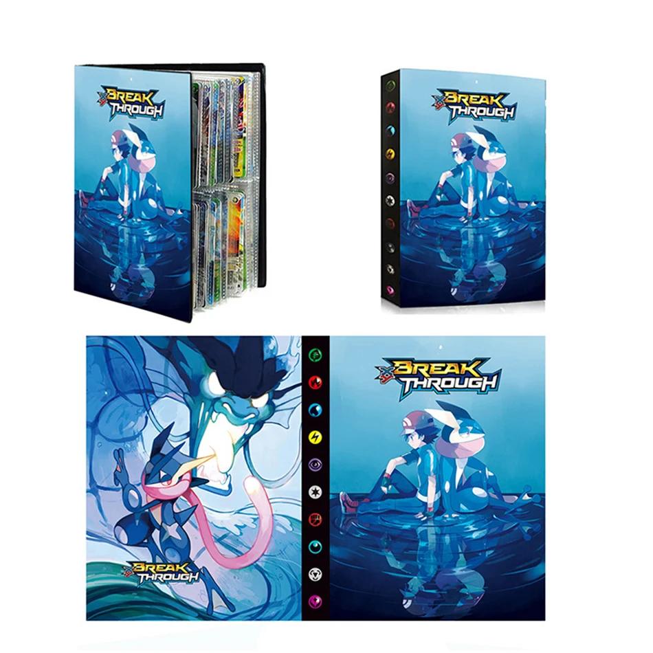Classeur de collection Pokémon Charizard Mewtwo, protège-cartes anime, carnet pour album Pokémon, al