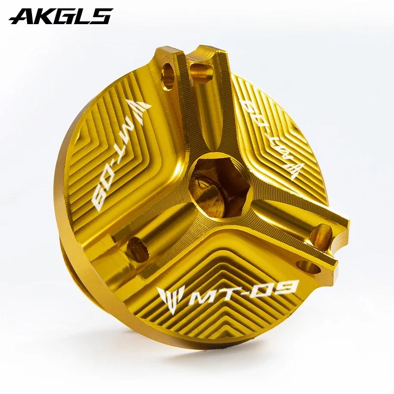 Bouchon d'huile moteur, boulon de remplissage d'huile, accessoires de protection, pour Yamaha MT09 m