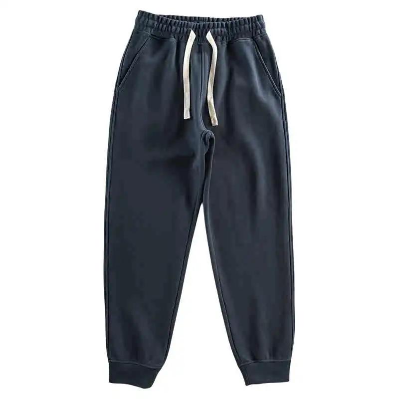Pantalon de survêtement américain Retro Optics pour homme, taille élastique simple, proximité, wstri