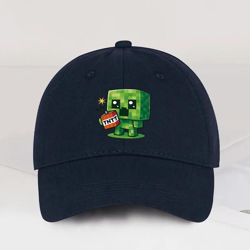 Casquette de baseball à motif Creeper |   Casquette Hip-Hop unisexe, légère et ajustée, idéale pour 