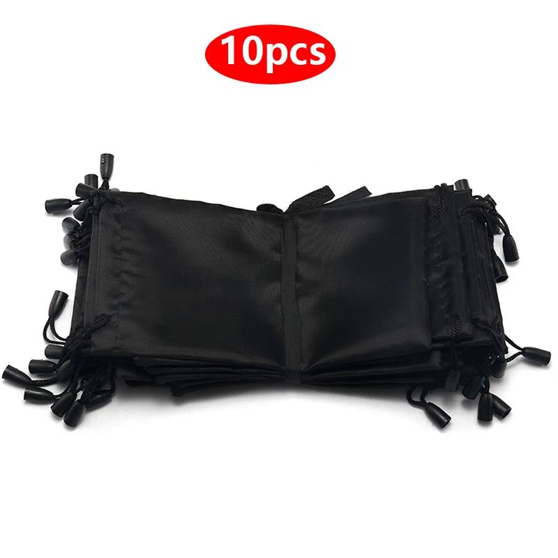 1/20 pièces Portable tissu doux étanche lunettes de soleil sac microfibre poussière stockage pochett