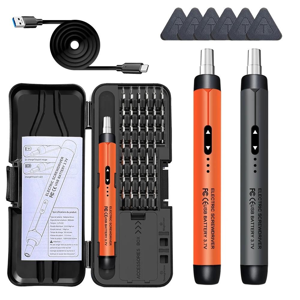 Jeu de tournevis électriques, Kit d'outils électriques de précision, Mini petits embouts sans fil re