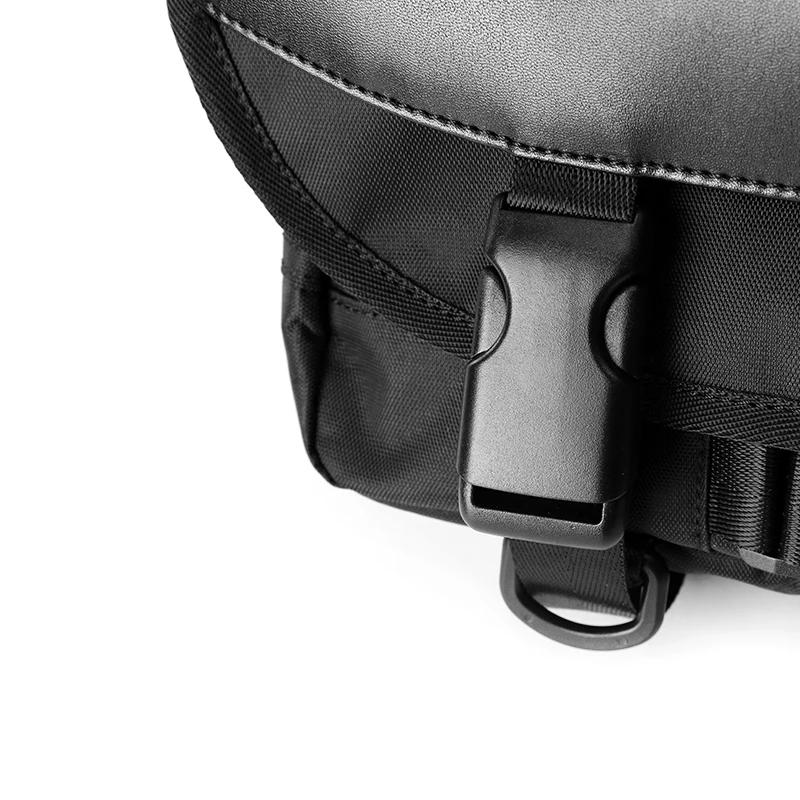 Sacs de messager Oxford imperméables pour hommes, sac à bandoulière de grande capacité, sacs à bando