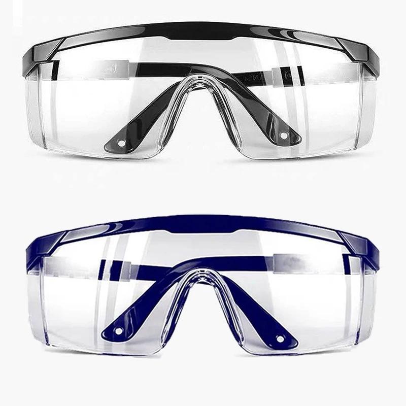 Lunettes de sécurité pour le travail, protection des yeux, anti-éclaboussures, coupe-vent, anti-pous