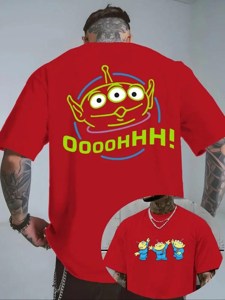 T-shirt imprimé Alien du film d'animation Disney Toy Story 2026, nouvelle tendance estivale pour hom
