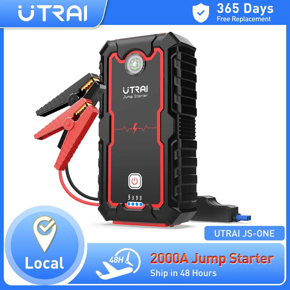UTRAI – démarreur de saut de voiture, chargeur Portable, dispositif de démarrage automatique 12V, ba