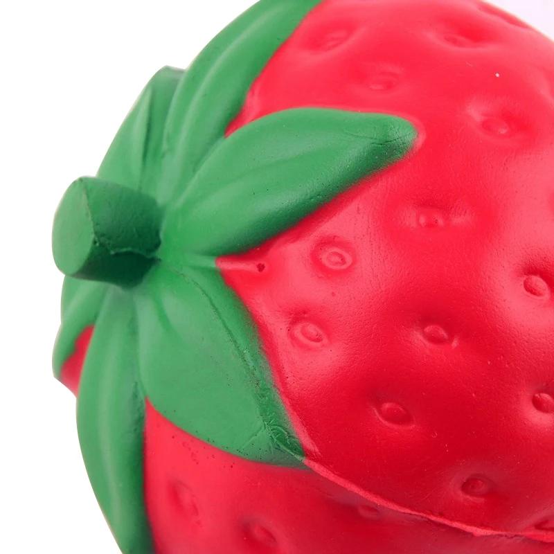 Super Jumbo fraise Squishy lente montée Antistress pour adultes Anti-anxiété Fidget jouet enfant adu