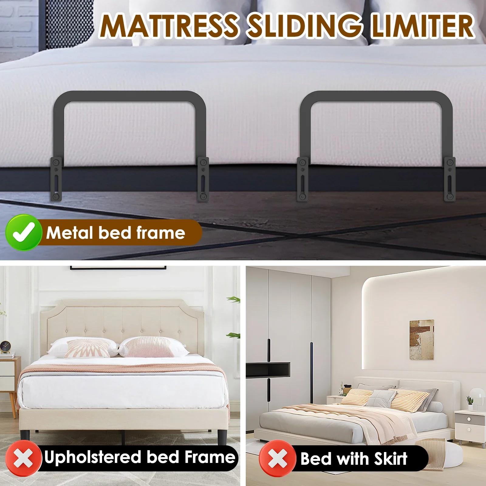 Johonneur de retenue de matelas en métal, butée marketréglable, matelas amélioré, ing.org pour cadre
