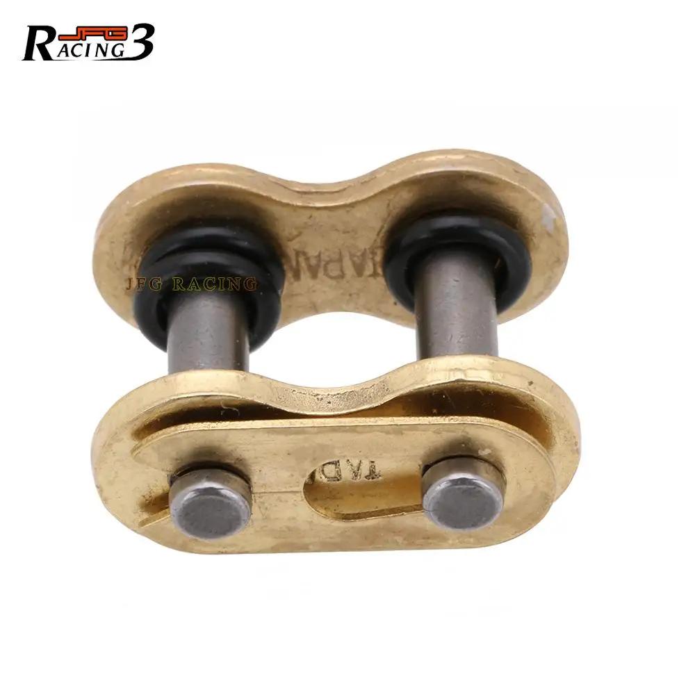 Boucle de chaîne pour moto 428 520 525 530, lien d'anneau, connecteur de connexion de chaîne lourde,