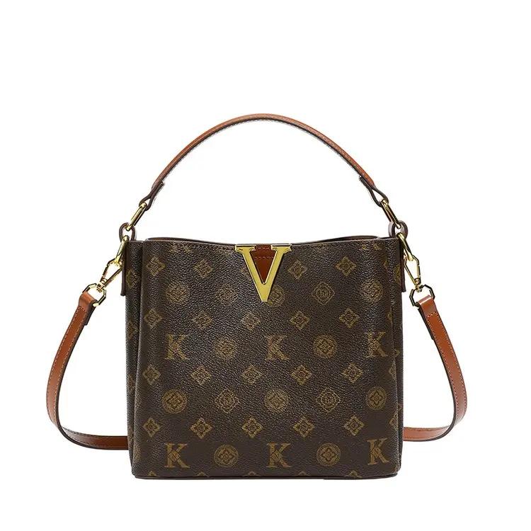Sac à langer unique et original de style rétro vintage pour femme, sac bandoulière de luxe de marque