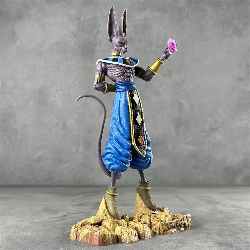 Figurine Dragon Ball Z Beerus de 30cm, Super Dieu de la destruction, modèle de collection, jouet pou