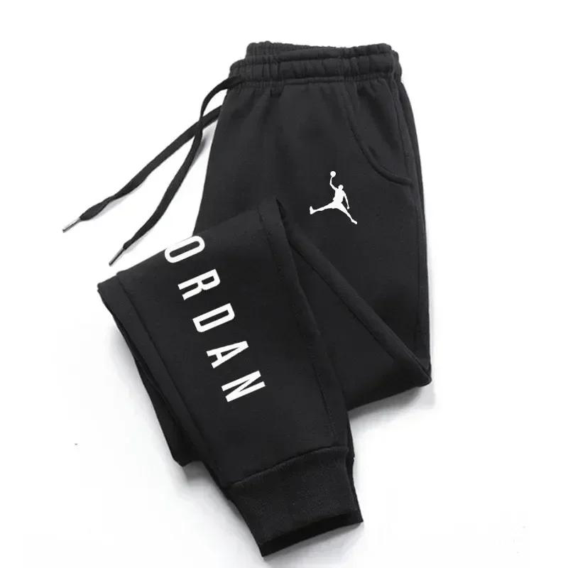 Pantalons décontractés de sport d'hiver et de printemps pour hommes, pantalons de course de sport, p