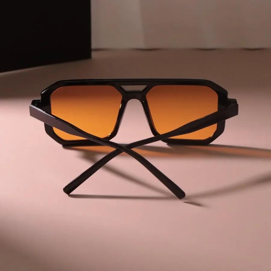 Lunettes de soleil carrées punk colorées pour femmes et hommes, lunettes de soleil pour femmes, rect