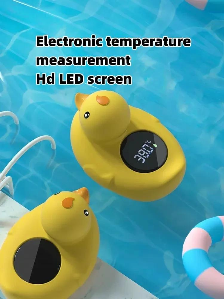 Petit canard jaune thermomètre bébé baignoire douche thermomètre à eau bébé capteur de température s