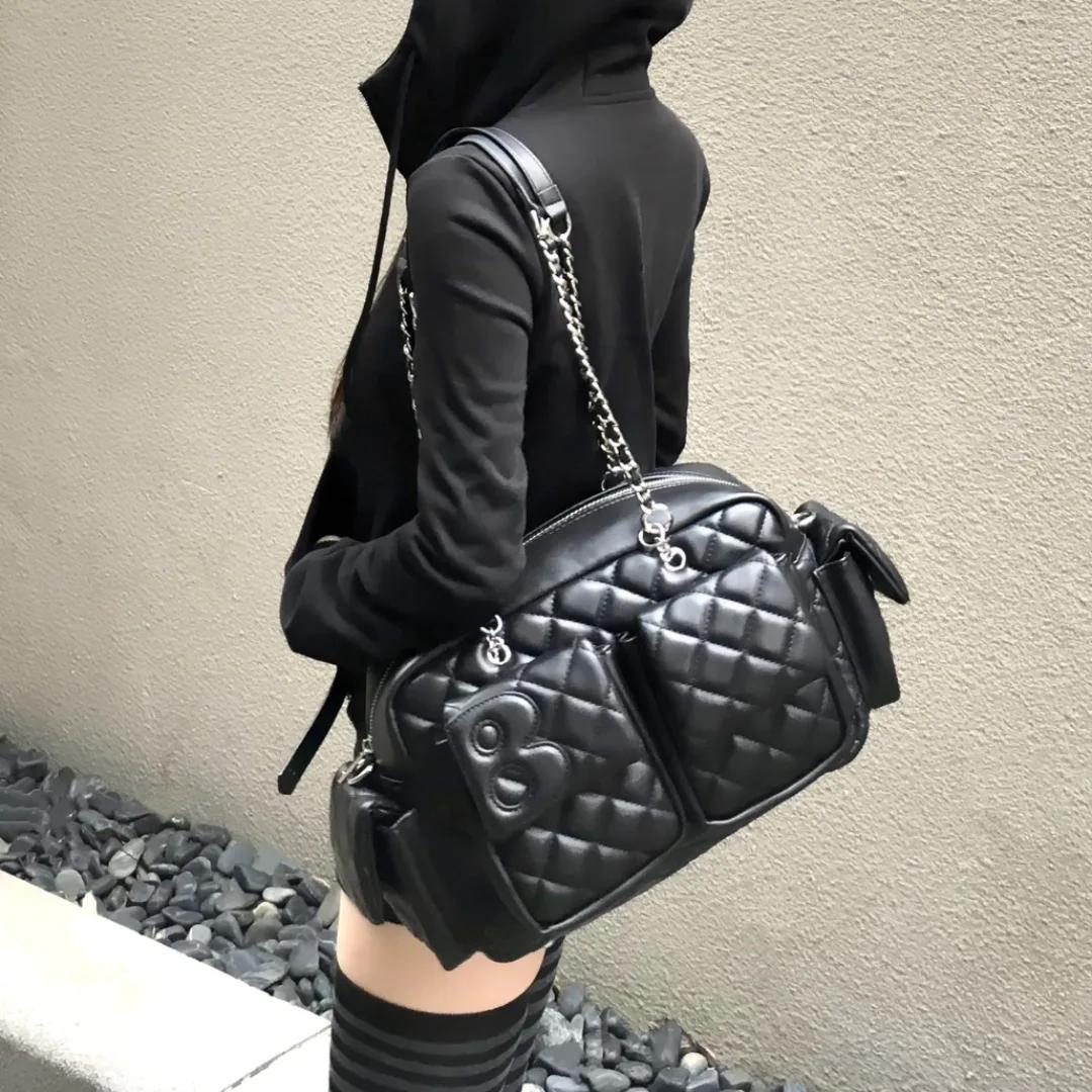 Sac à bandoulière classique de créateur pour femme, sac à langer de luxe grande capacité, sac fourre
