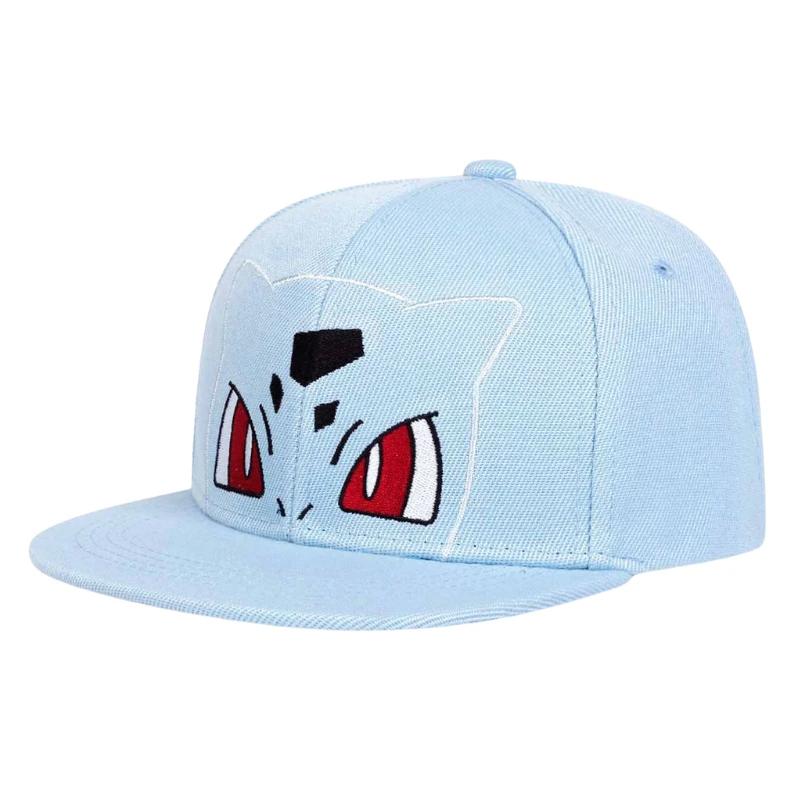 Nouveau Pokemon écureuil Pikachu Bulbasaur Charmander ‌   Casquette de Baseball brodée, mignon Anime