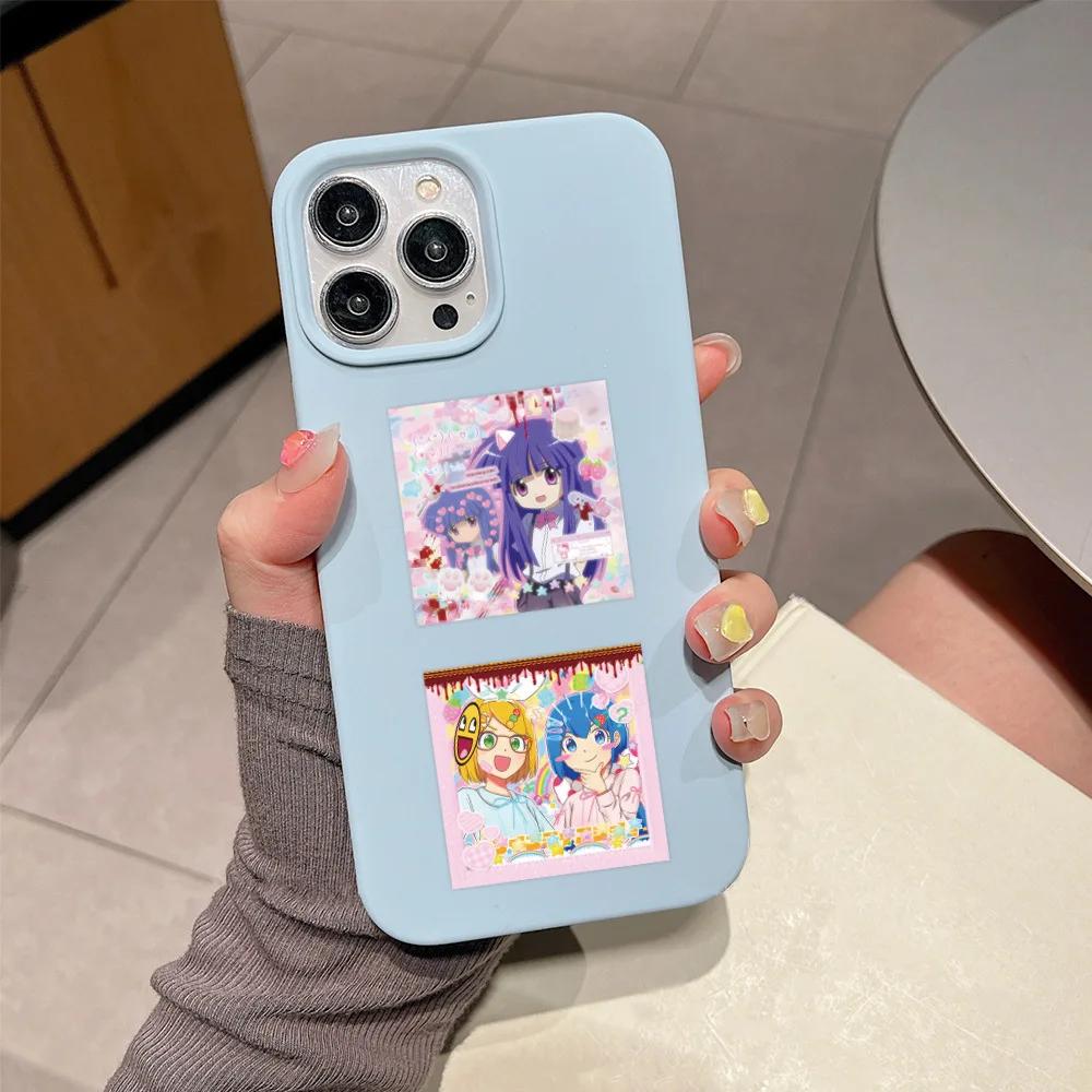 80 pièces dessin animé mignon Cutecore compte à main décoration bricolage papeterie Mobile autocolla